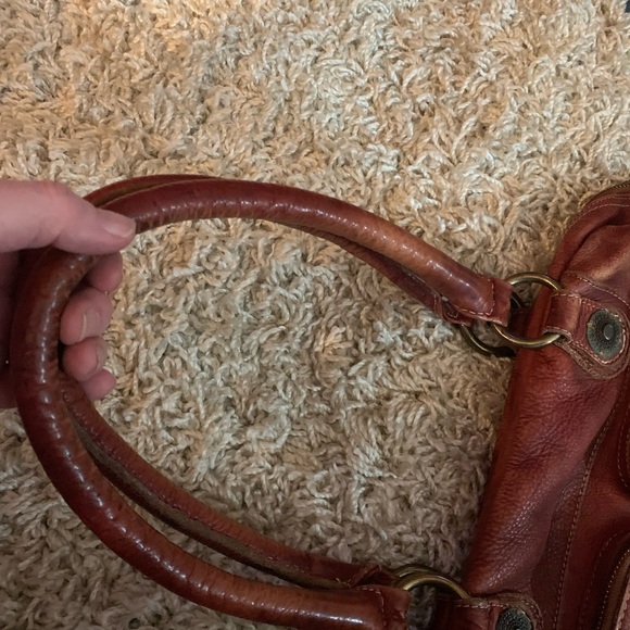 Leather handbag. - Picture 6 of 6